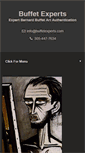 Mobile Screenshot of buffetexperts.com